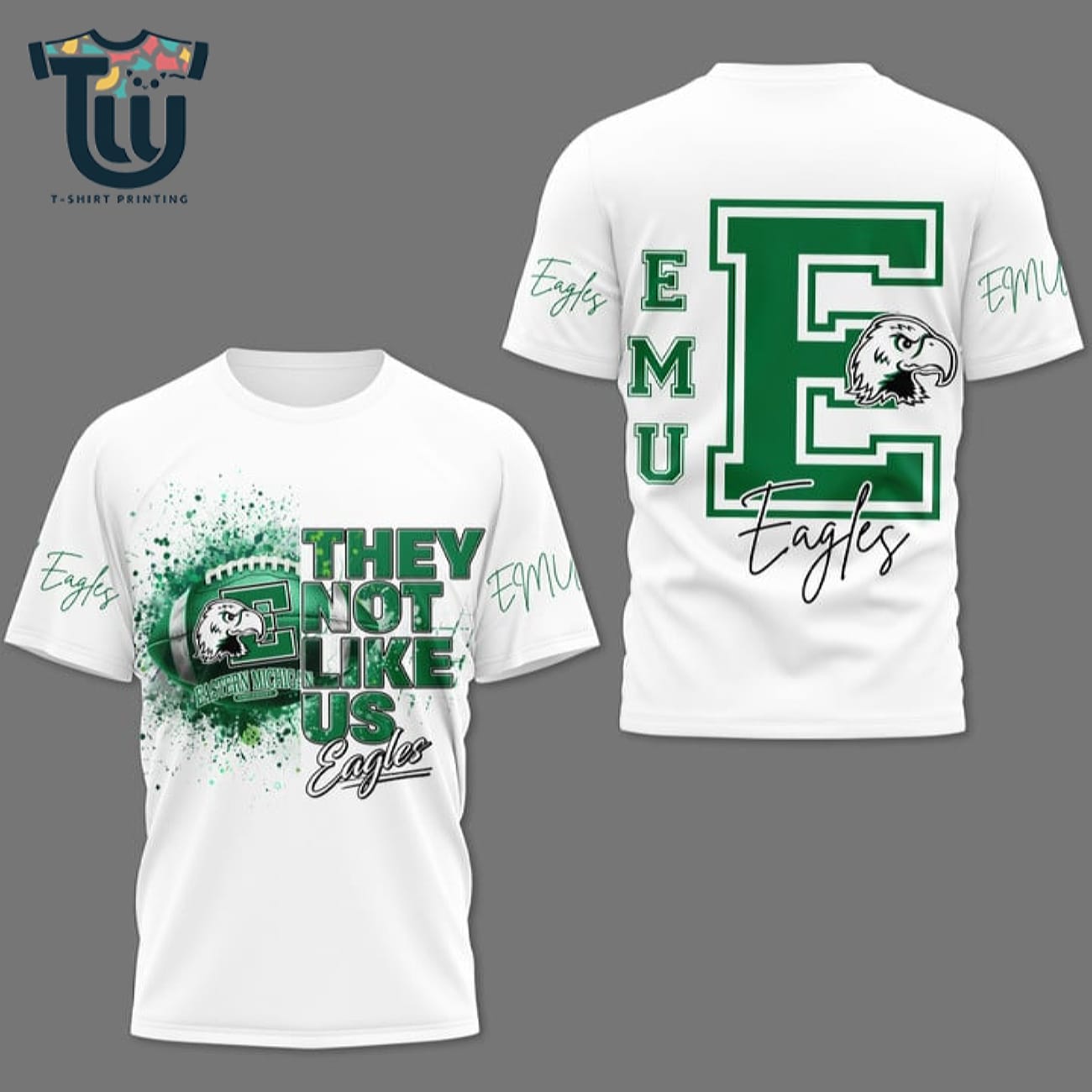 Eastern Michigan Eagles They Not Like Us Aop Shirt Eastern Michigan Eagles They Not Like Us Aop Shirt
