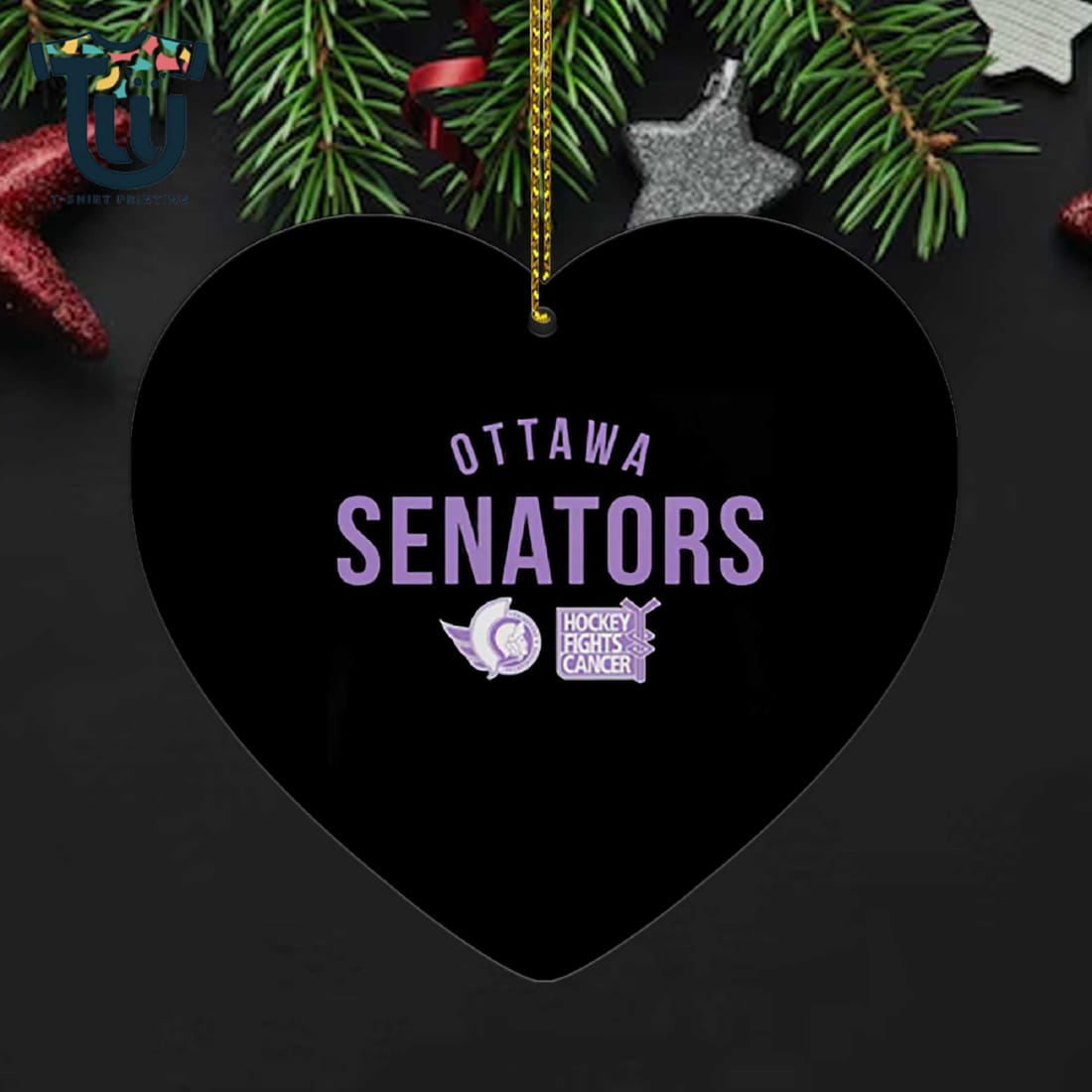 Ottawa Senators Levelwear Richmond Resilient Ornament Ottawa Senators Levelwear Richmond Resilient Ornament