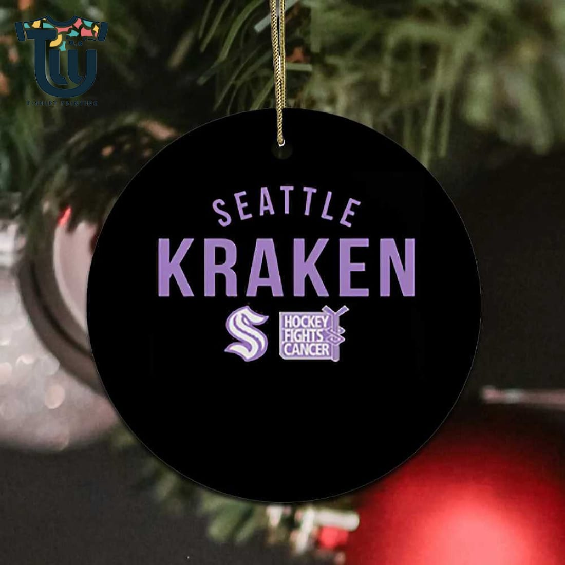 Seattle Kraken Levelwear Richmond Resilient Ornament Seattle Kraken Levelwear Richmond Resilient Ornament