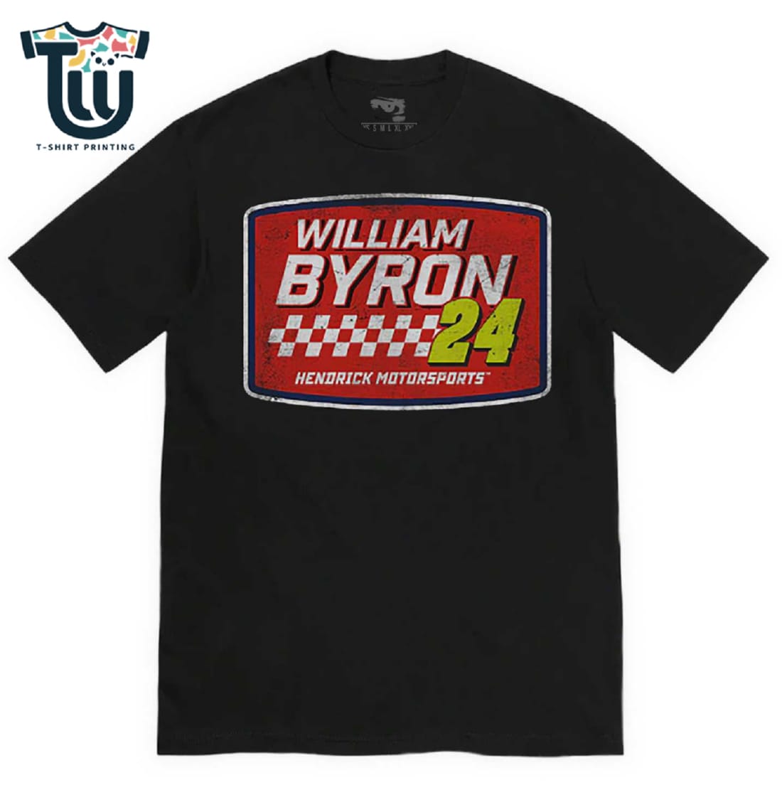 William Byron Hendrick Motorsports Team Collection Vintage T-shirt William Byron Hendrick Motorsports Team Collection Vintage T-shirt