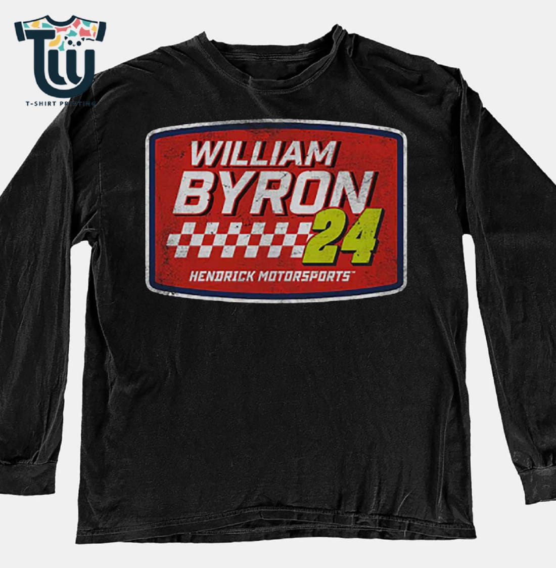William Byron Hendrick Motorsports Team Collection Vintage T-shirt William Byron Hendrick Motorsports Team Collection Vintage T-shirt