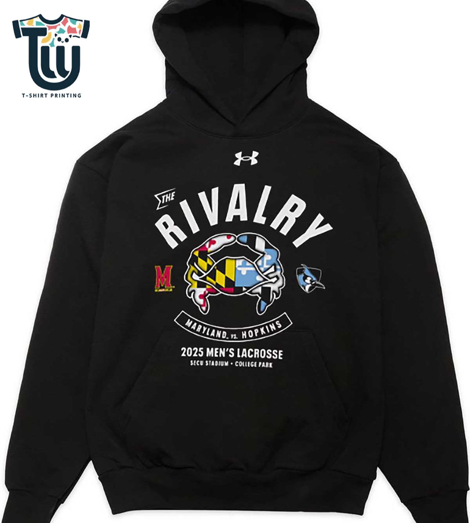Maryland Terrapins Vs Johns Hopkins Blue Jays 2025 The Rivalry Performance T-shir