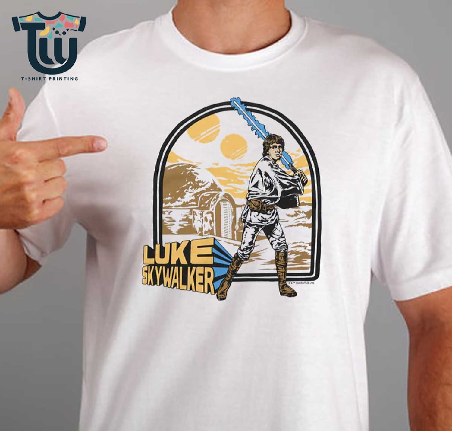 Star Wars Luke Skywalker Shirt