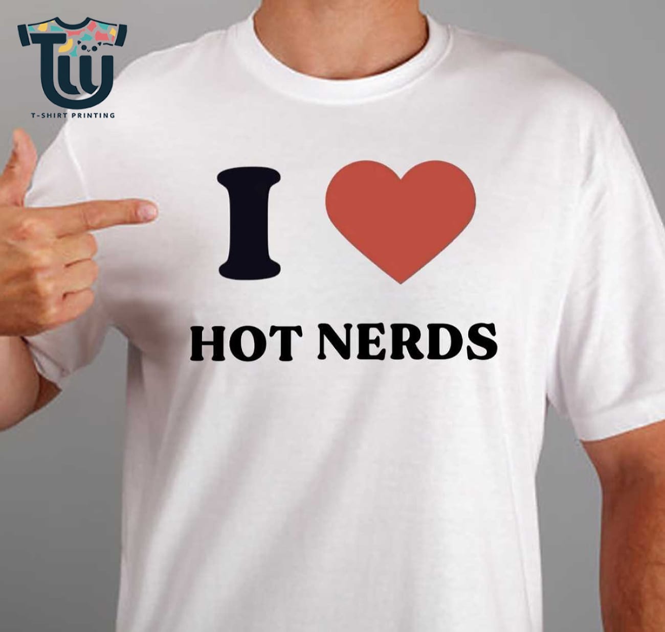 I Love Hot Nerds T-shirt I Love Hot Nerds T-shirt