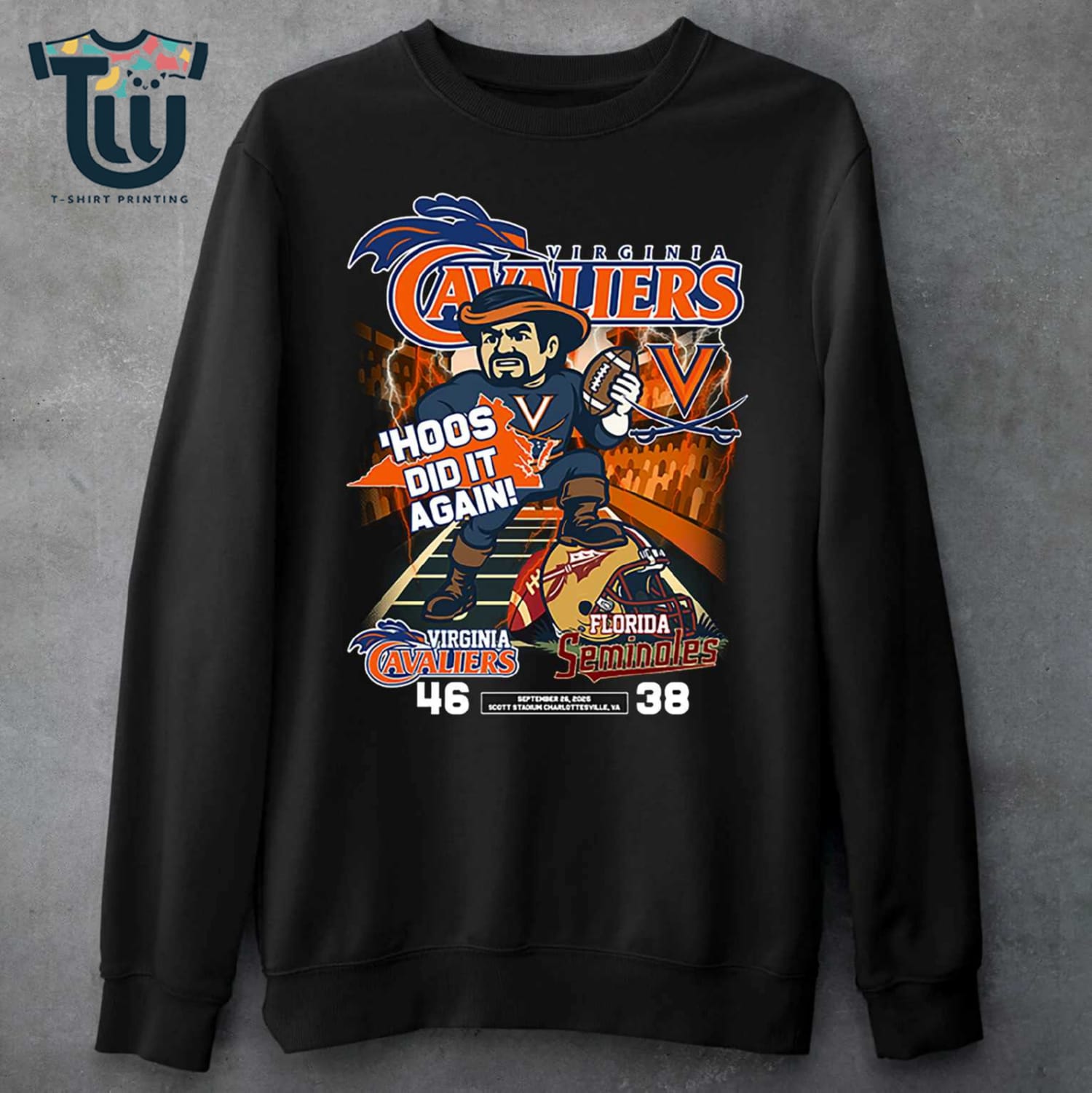 Virginia Cavaliers 4638 Florida State Hoos Did It Again Shirt Hoodie Virginia Cavaliers 4638 Florida State Hoos Did It Again Shirt Hoodie