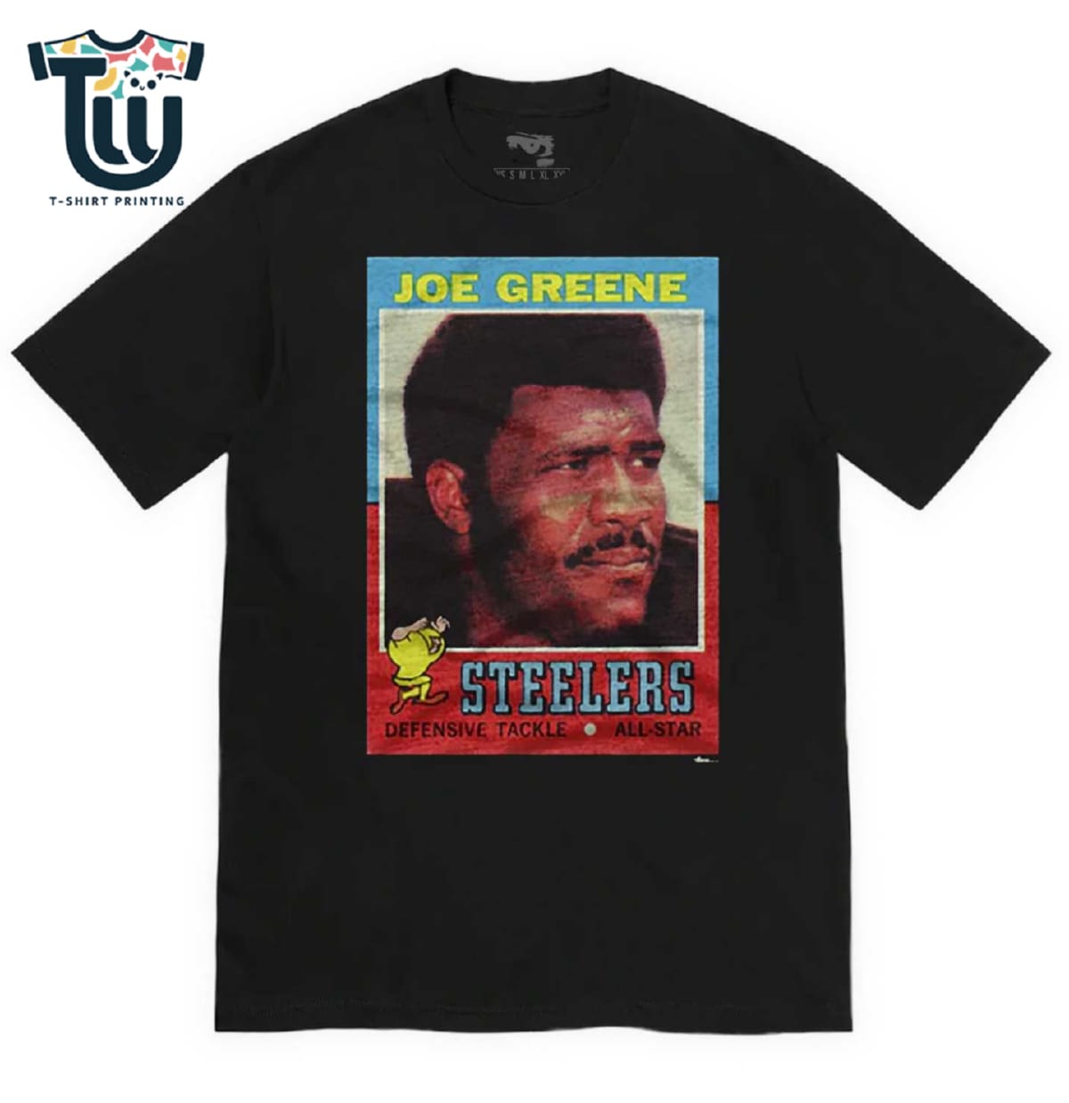 1971 Topps Football Joe Greene Steelers Shirt Sweatshirt Hoodie 1971 Topps Football Joe Greene Steelers Shirt Sweatshirt Hoodie