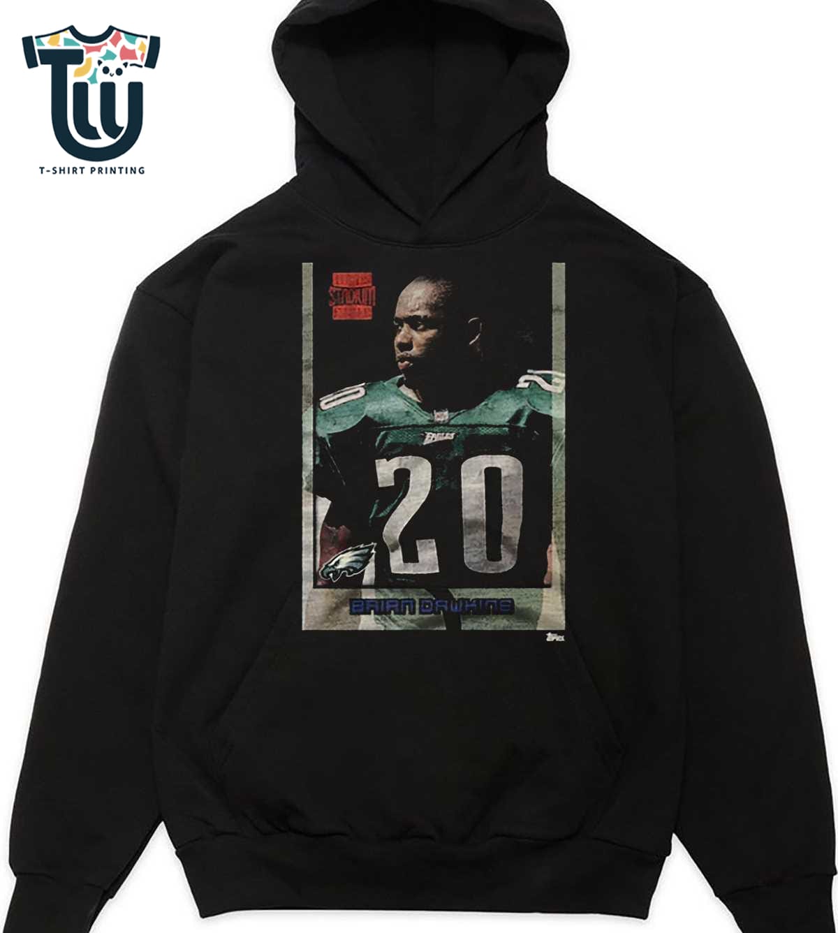 1996 Topps Stadium Club Brian Dawkins Eagles Shirt Sweatshirt Hoodie 1996 Topps Stadium Club Brian Dawkins Eagles Shirt Sweatshirt Hoodie