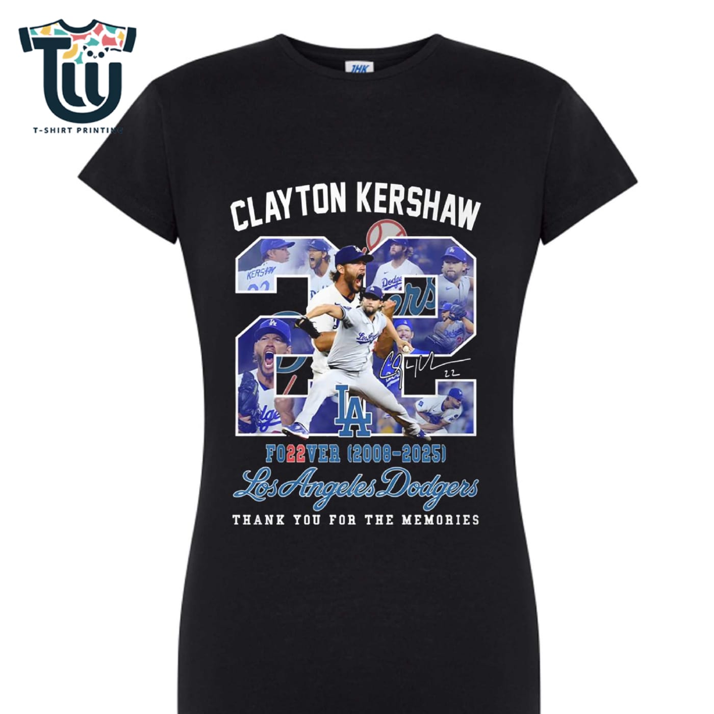 Clayton Kershaw Los Angeles Dodgers 2008-2025 Thank You For The Memories Shirt Sweatshirt Hoodie Clayton Kershaw Los Angeles Dodgers 2008-2025 Thank You For The Memories Shirt Sweatshirt Hoodie