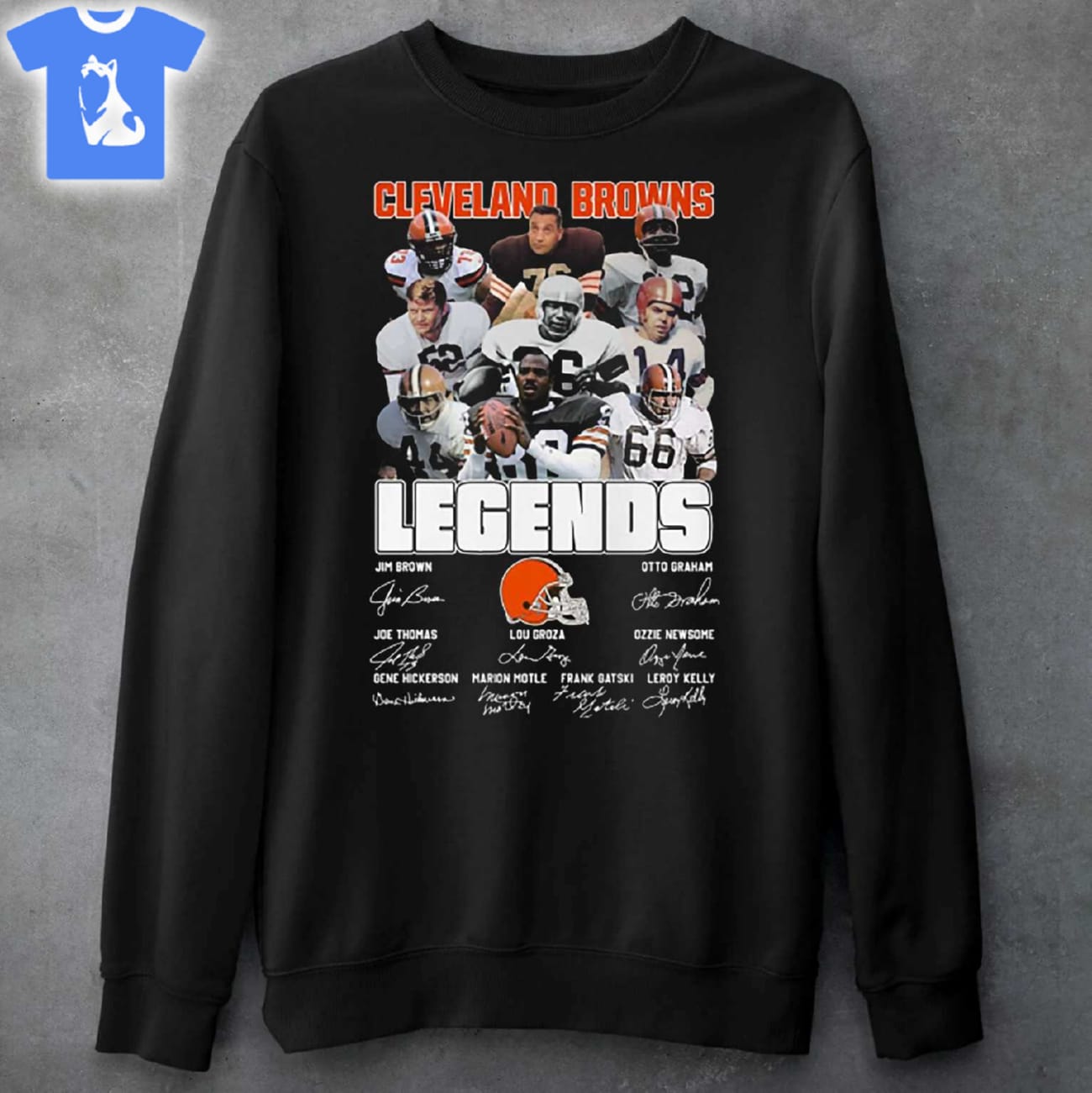 Cleveland Browns Legends Jim Brown Otto Graham Shirt Hoodie Ladies Tee Cleveland Browns Legends Jim Brown Otto Graham Shirt Hoodie Ladies Tee
