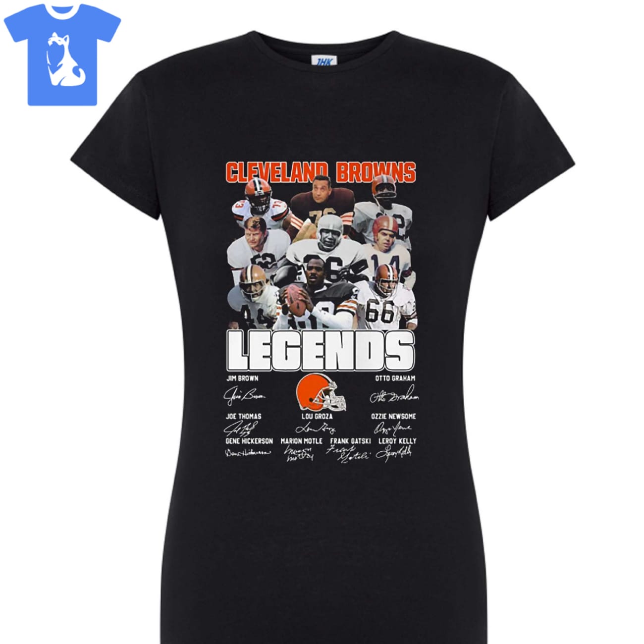 Cleveland Browns Legends Jim Brown Otto Graham Shirt Hoodie Ladies Tee Cleveland Browns Legends Jim Brown Otto Graham Shirt Hoodie Ladies Tee