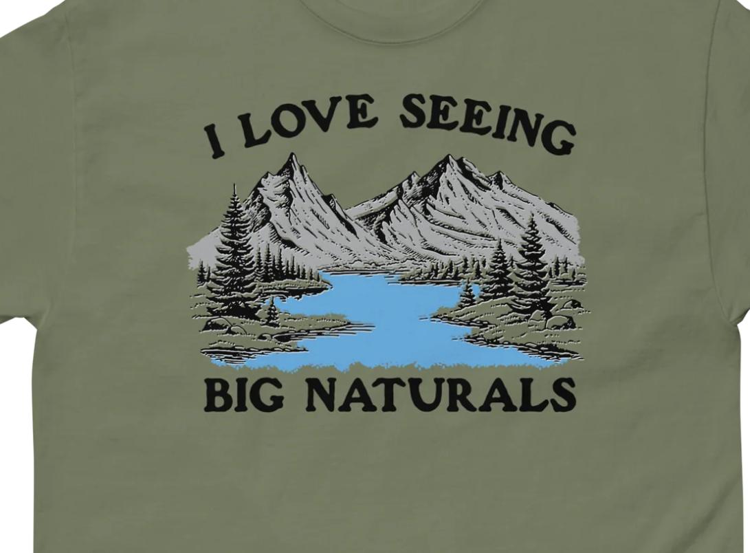 i love seeing big naturals shirt meaning