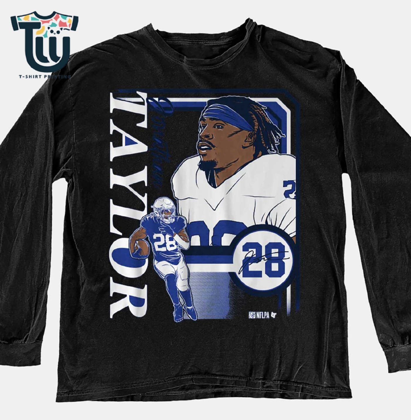 Jonathan Taylor Collage Frame T-shirt Jonathan Taylor Collage Frame T-shirt