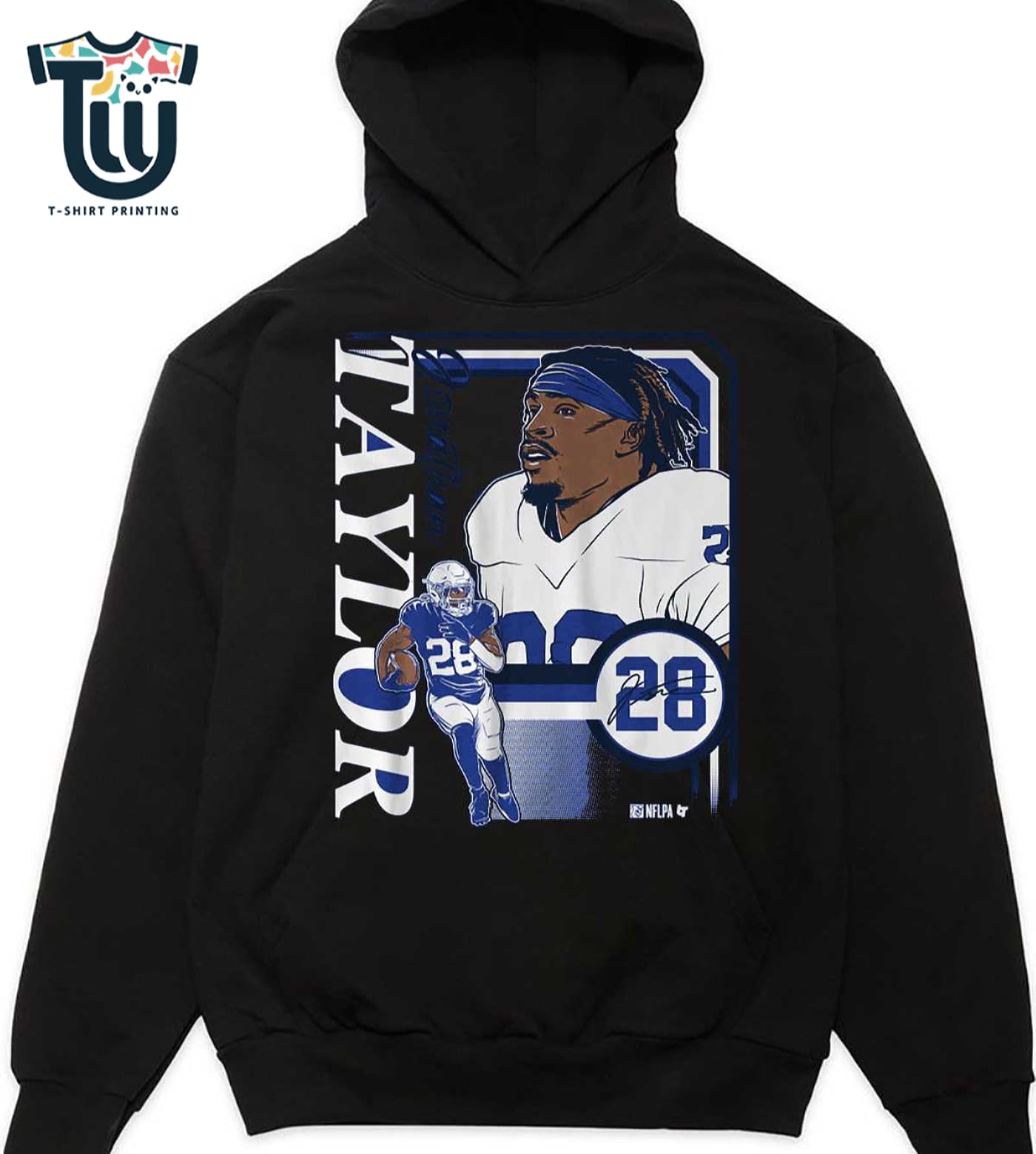 Jonathan Taylor Collage Frame T-shirt Jonathan Taylor Collage Frame T-shirt