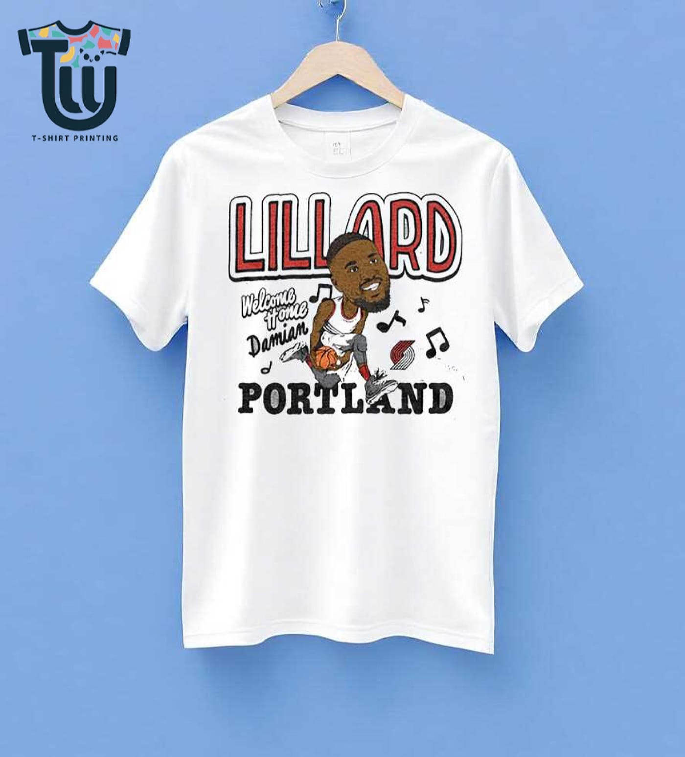 Portland Trail Blazers Damian Lillard Welcome Home Shirt Sweatshirt Hoodie Portland Trail Blazers Damian Lillard Welcome Home Shirt Sweatshirt Hoodie