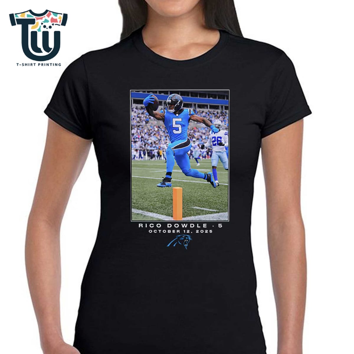 Rico Dowdle Carolina Panthers Nfl Flash Features Week 6 T-shirt Hoodie Ladies Tee Rico Dowdle Carolina Panthers Nfl Flash Features Week 6 T-shirt Hoodie Ladies Tee