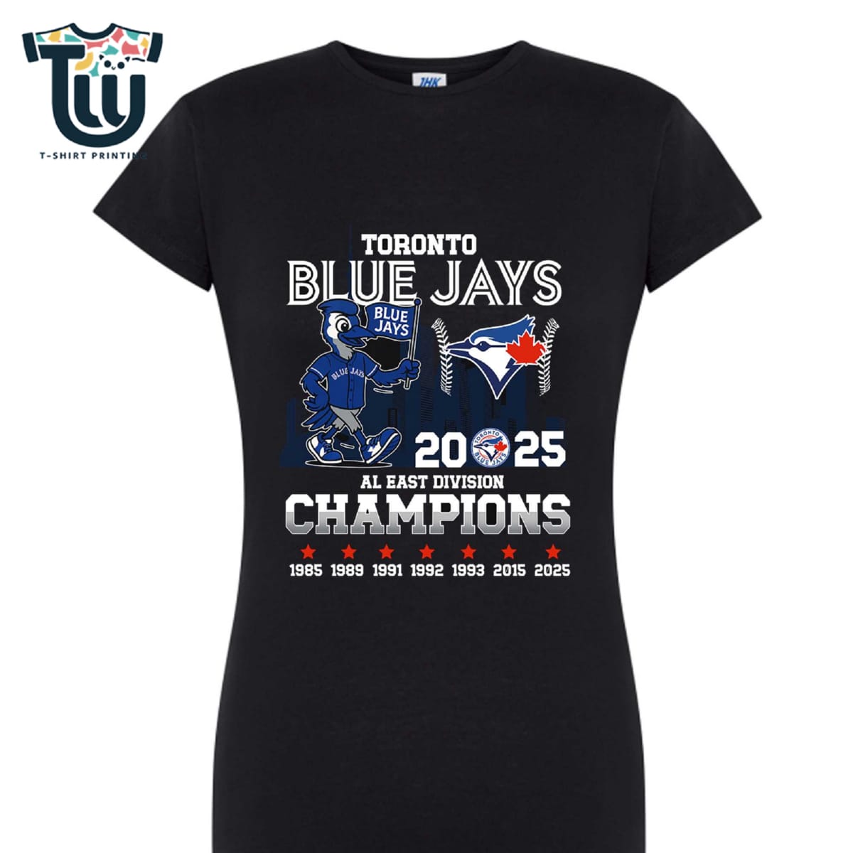 Toronto Blue Jays Al East Division Champions 1985 To 2025 Shirt Hoodie Long Sleeve Toronto Blue Jays Al East Division Champions 1985 To 2025 Shirt Hoodie Long Sleeve