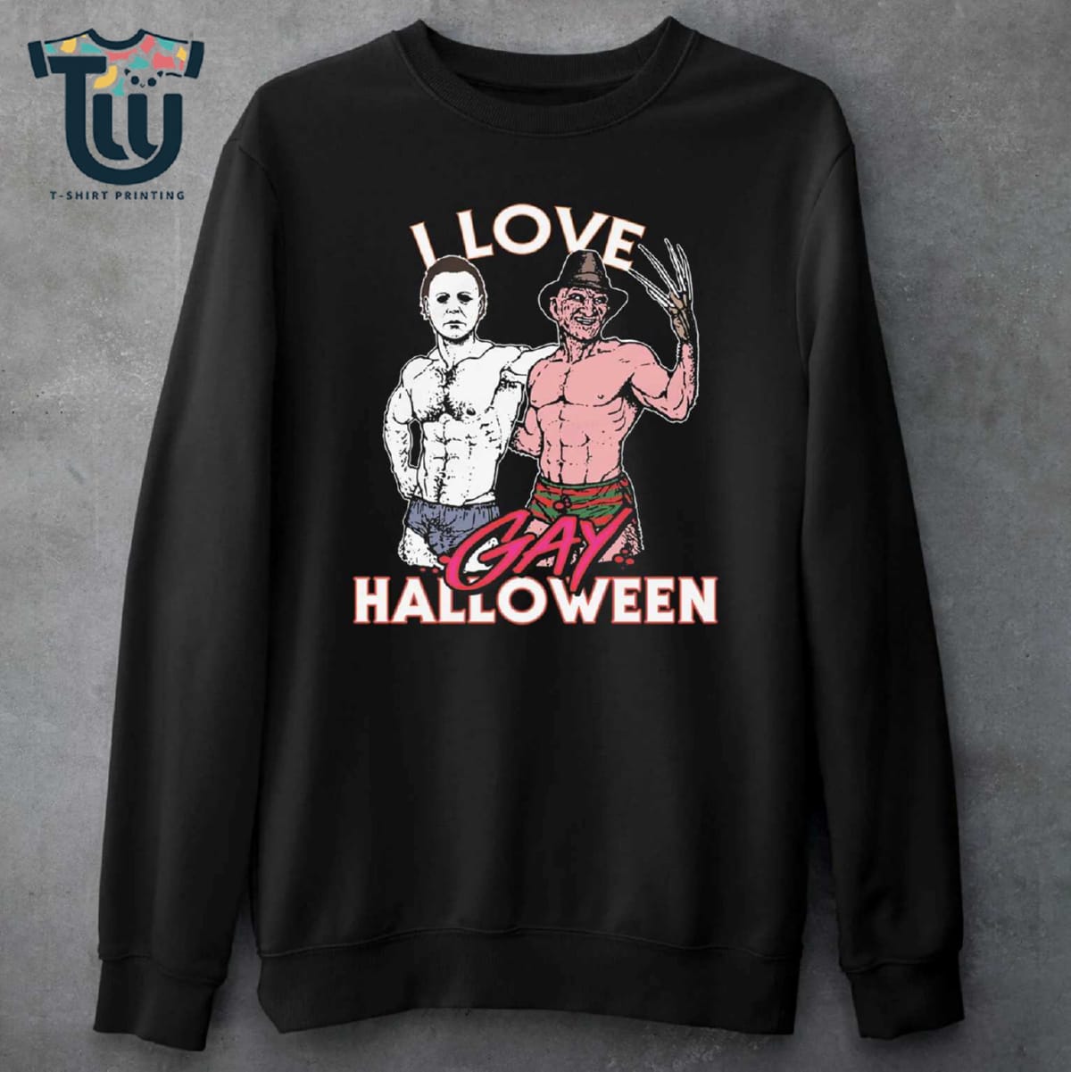 I Love Gay Halloween T-shirt I Love Gay Halloween T-shirt
