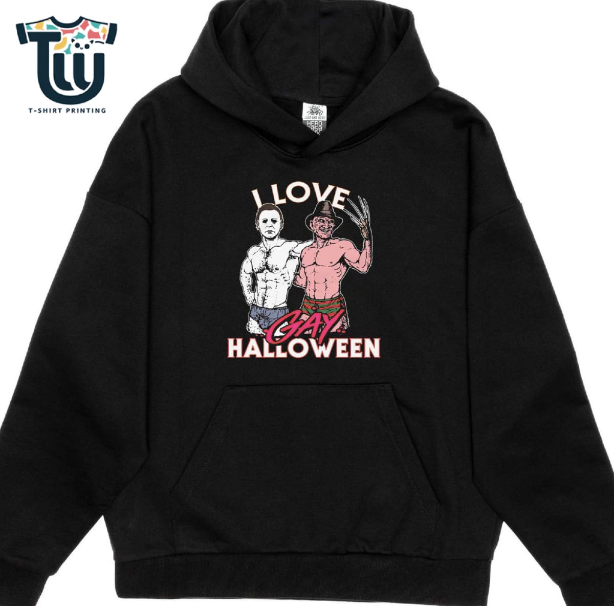 I Love Gay Halloween T-shirt I Love Gay Halloween T-shirt