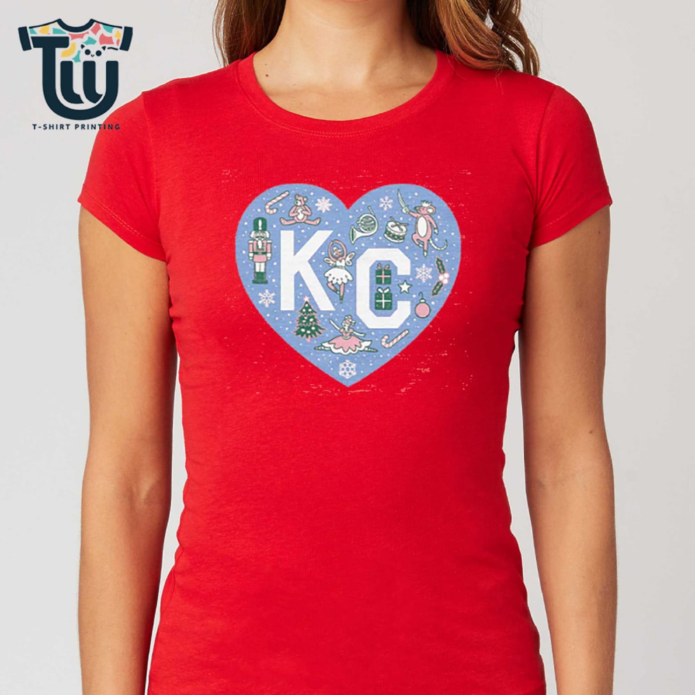 Kc Ballet Nutcracker Heart T-shirt Kc Ballet Nutcracker Heart T-shirt