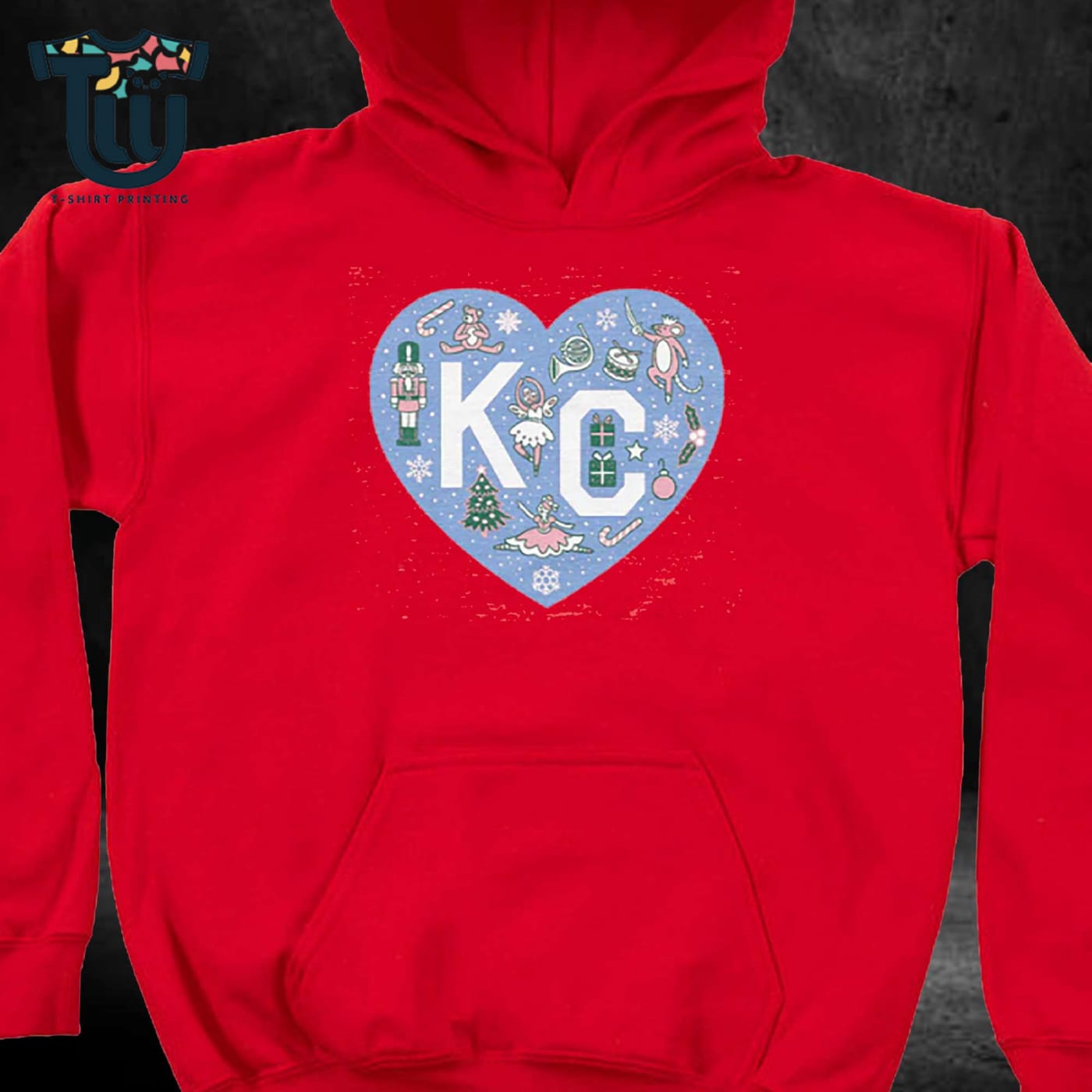 Kc Ballet Nutcracker Heart T-shirt Kc Ballet Nutcracker Heart T-shirt