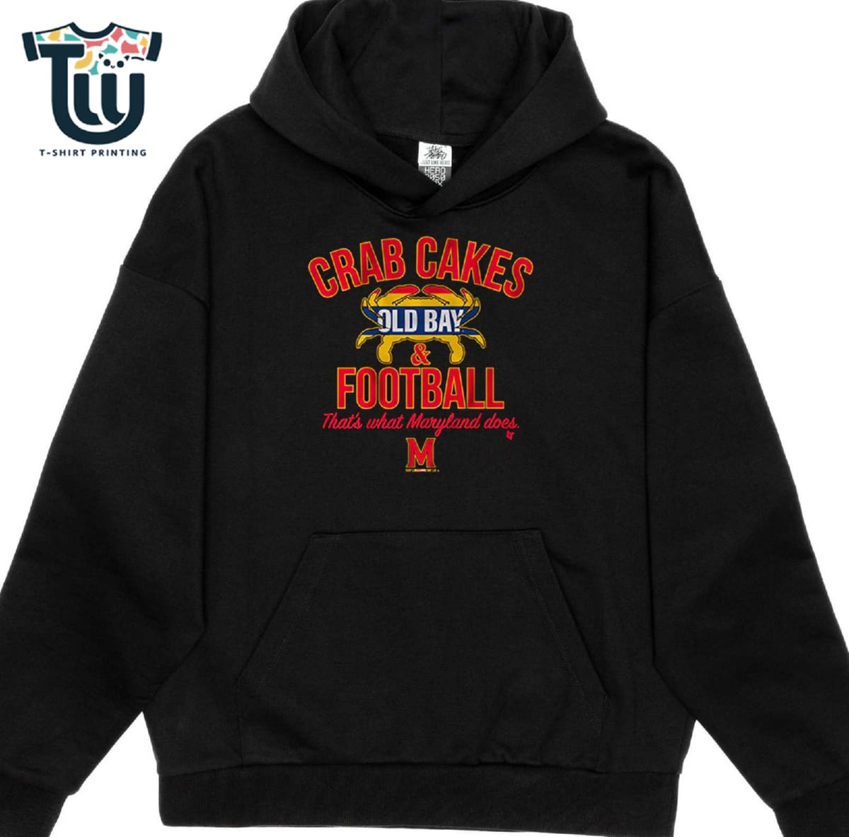 Maryland Terrapins Crab Cakes & Old Bay & Football Shirt Sweatshirt Hoodie Maryland Terrapins Crab Cakes & Old Bay & Football Shirt Sweatshirt Hoodie