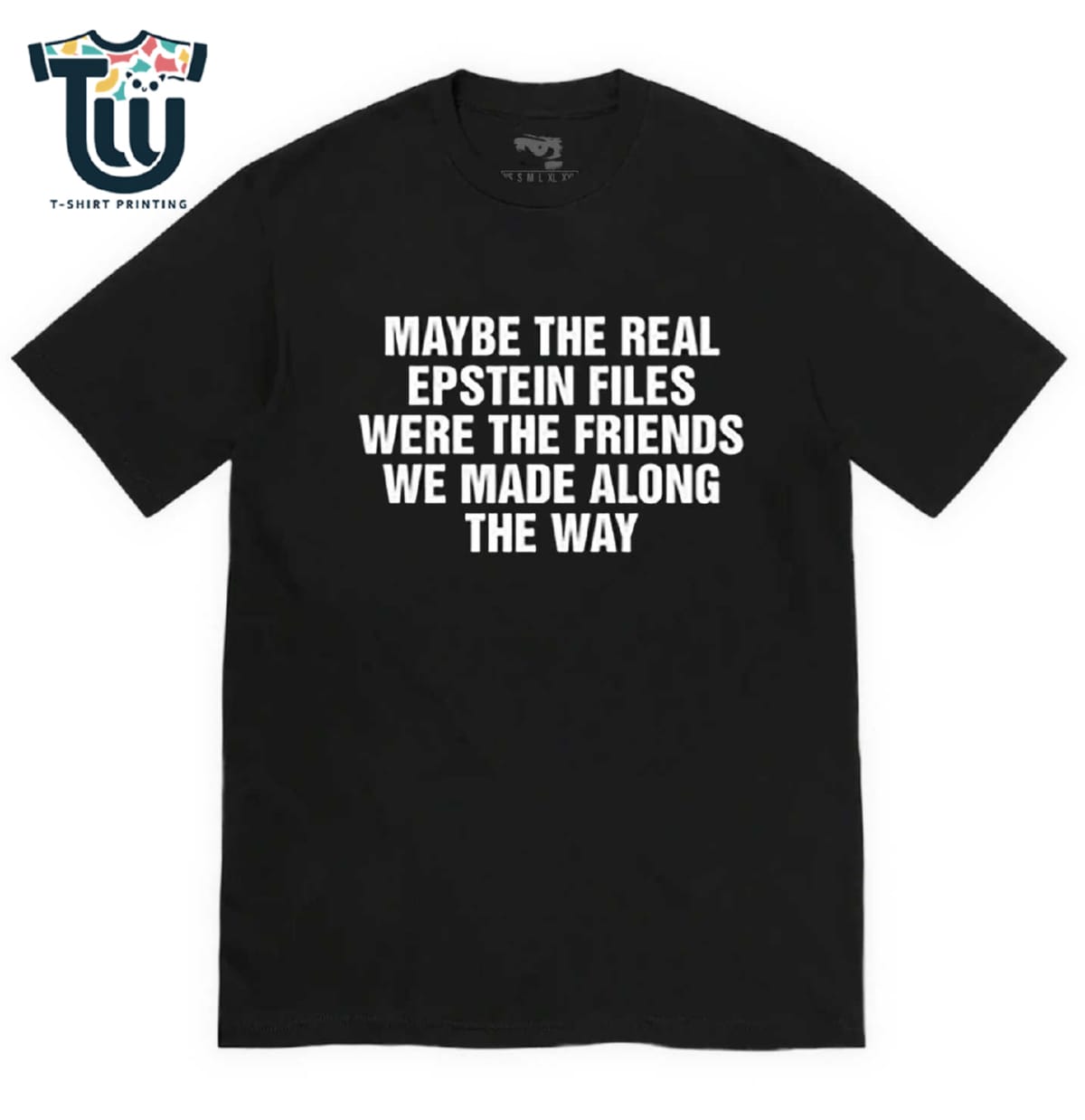 Maybe The Real Epstein Files Were The Friends We Made Along The Way Shirt Maybe The Real Epstein Files Were The Friends We Made Along The Way Shirt