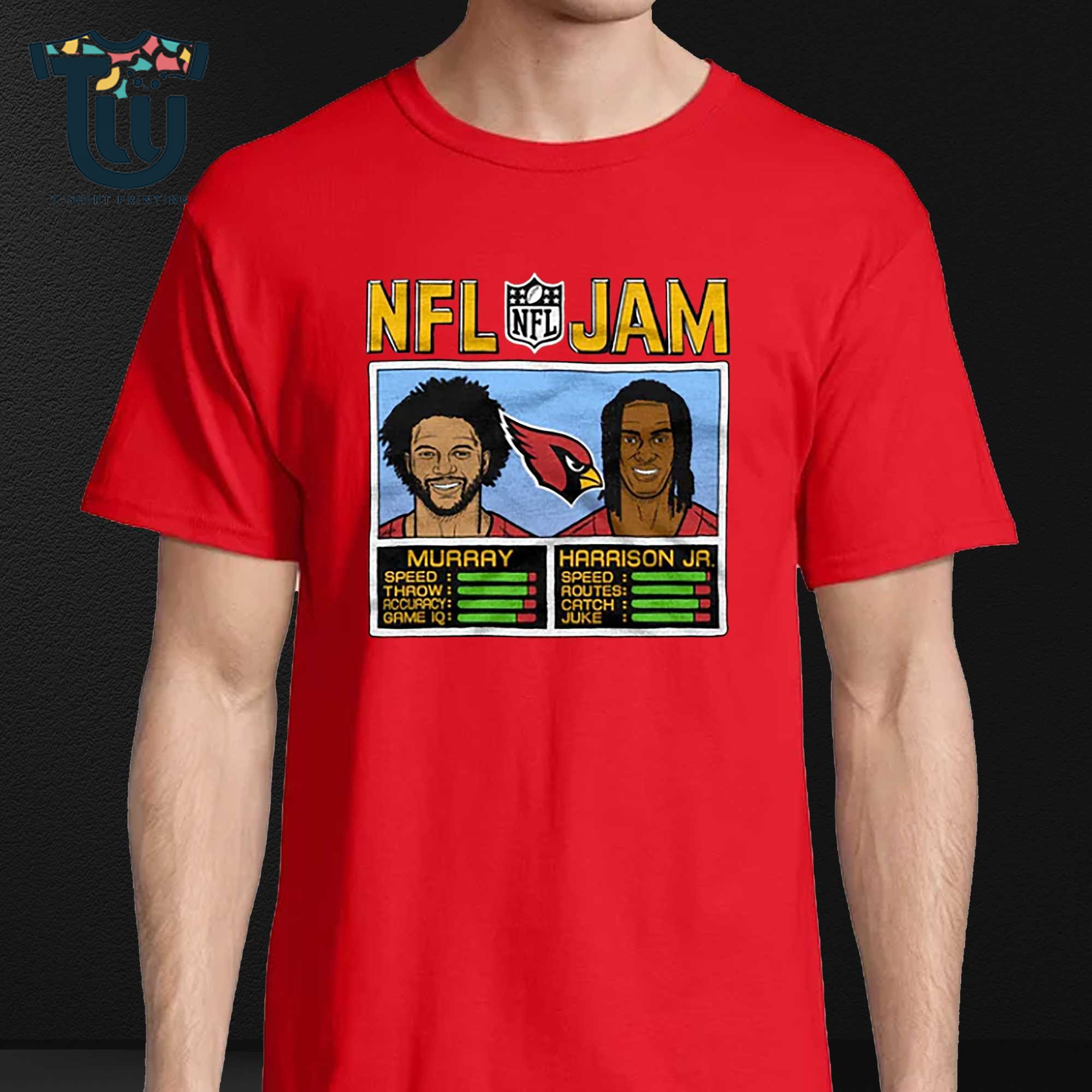 Nfl Jam Cardinals Murray And Harrison Jr Shirt Sweatshirt Hoodie Nfl Jam Cardinals Murray And Harrison Jr Shirt Sweatshirt Hoodie