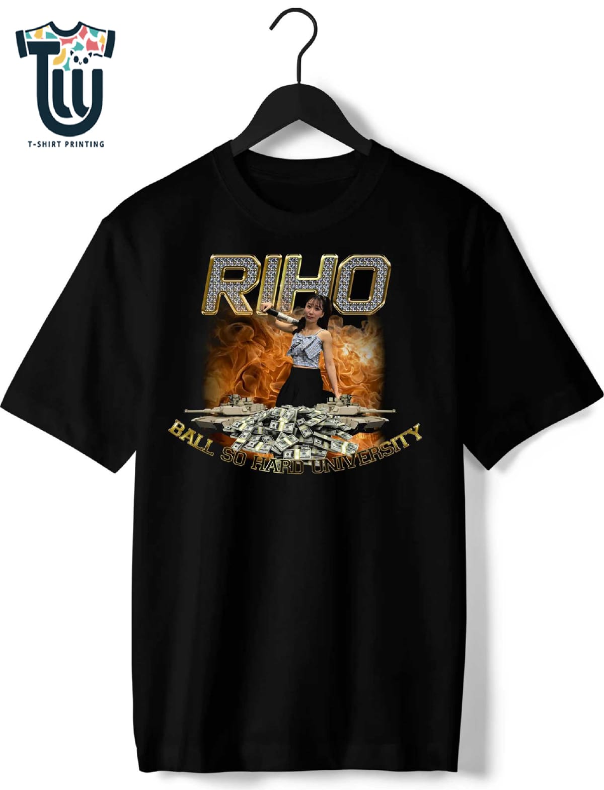 Riho Ball So Hard University Shirt Hoodie Ladies Tee