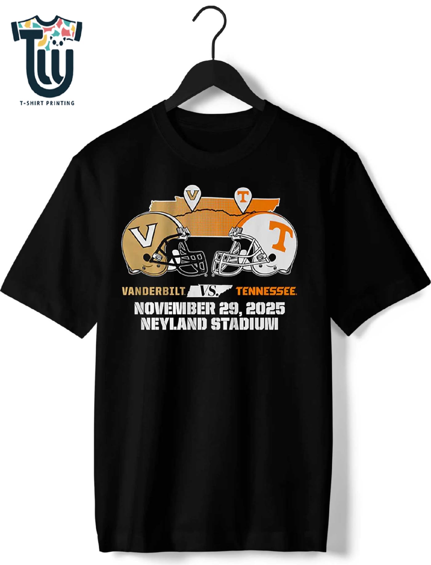 Tennessee Volunteers & Vanderbilt Commodores 2025 Matchup Shirt Sweatshirt Hoodie Tennessee Volunteers & Vanderbilt Commodores 2025 Matchup Shirt Sweatshirt Hoodie