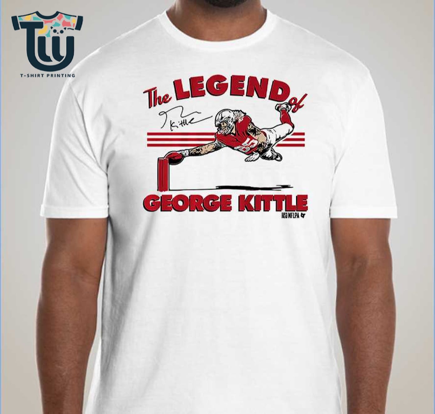 The Legend Of George Kittle Shirt Sweatshirt Hoodie The Legend Of George Kittle Shirt Sweatshirt Hoodie