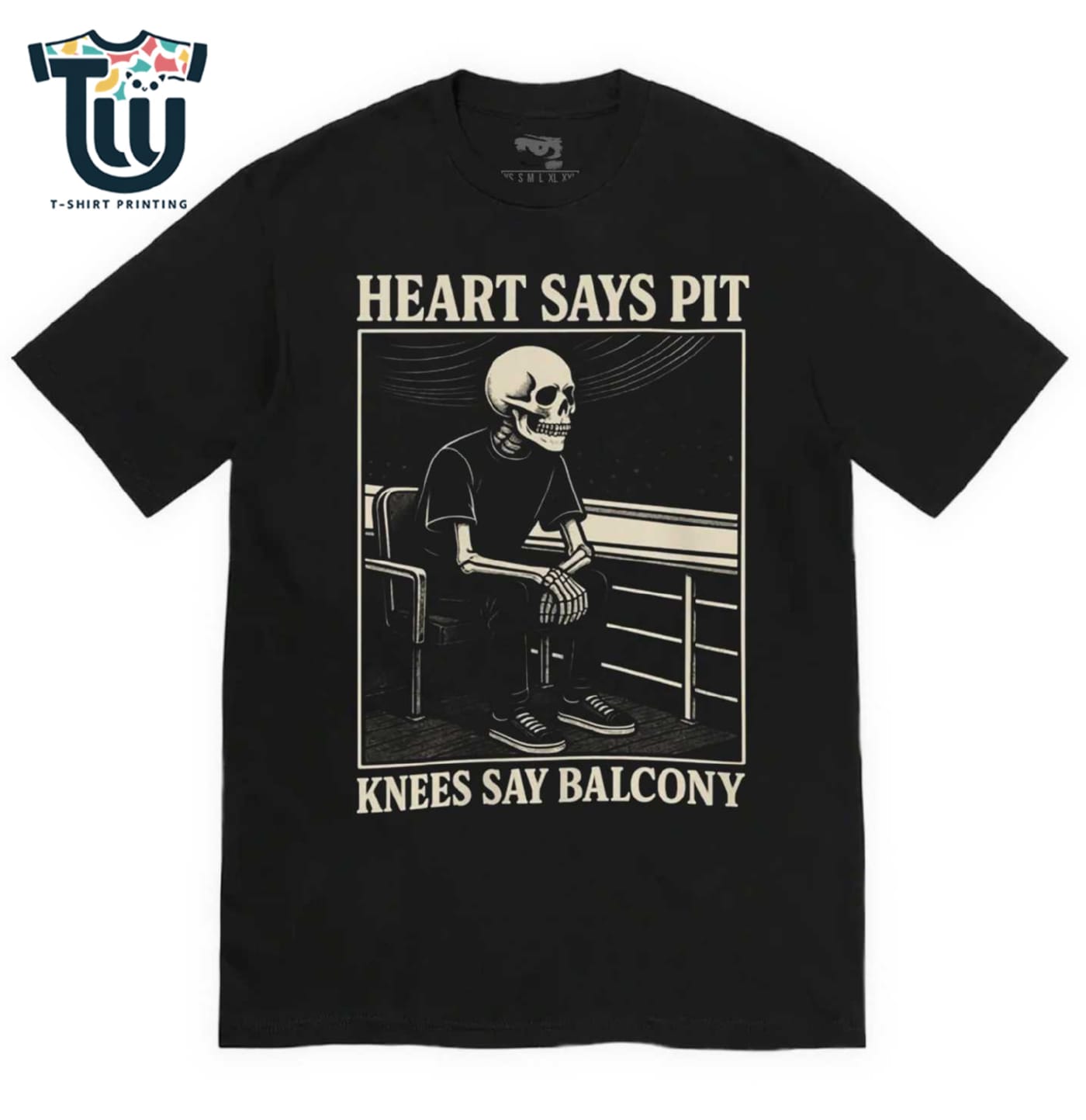 Heart Say Pit Knees Say Balcony Shirt Heart Say Pit Knees Say Balcony Shirt