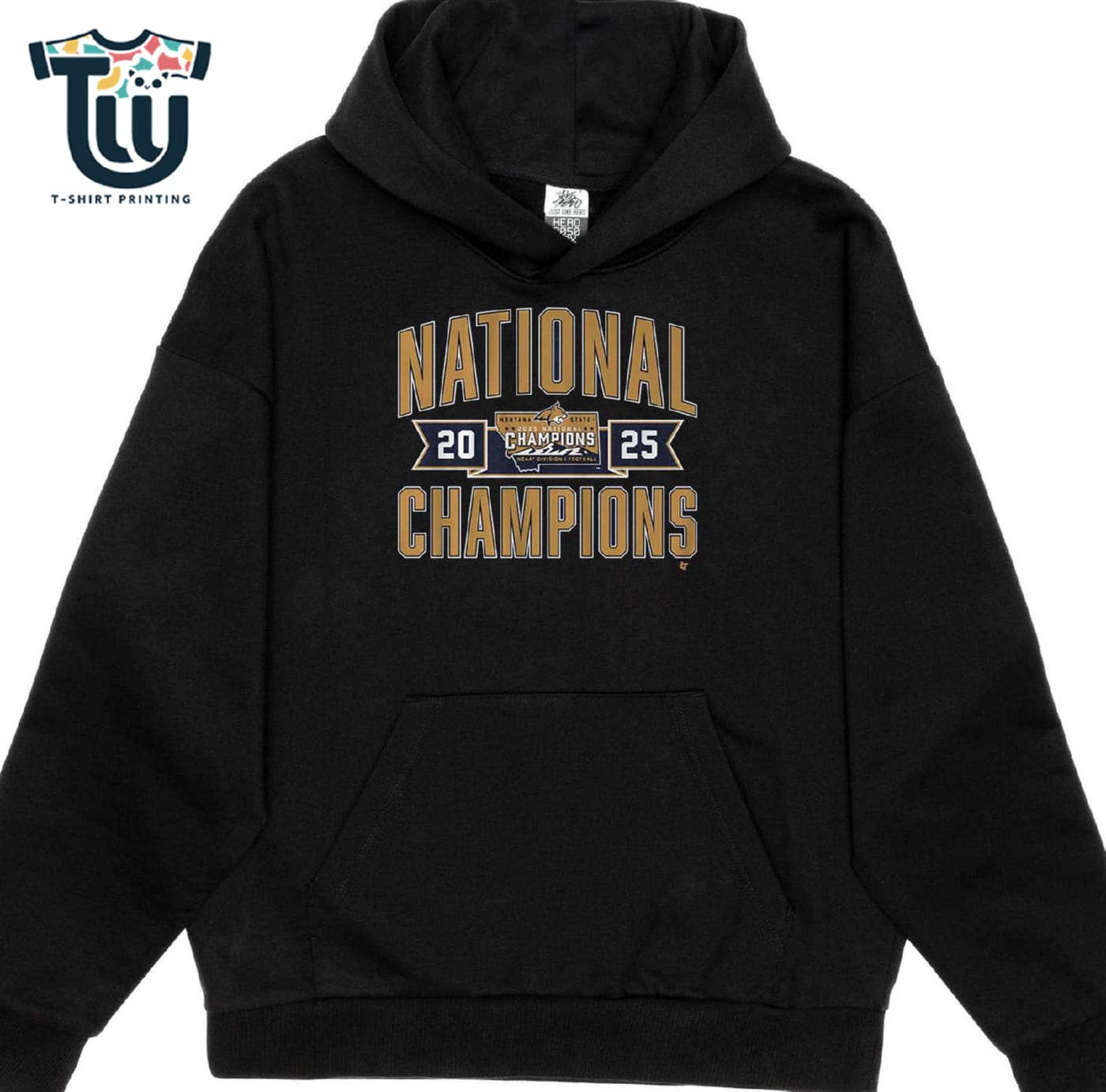 Montana State Football 2025 Fcs Champions Shirt Montana State Football 2025 Fcs Champions Shirt