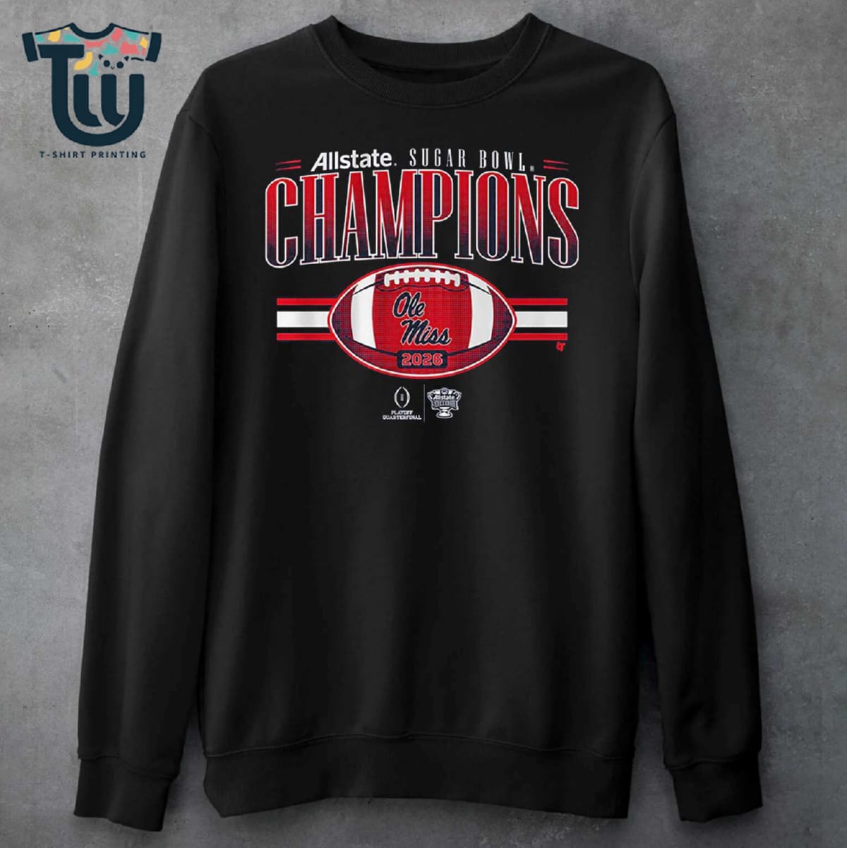 Ole Miss Football Cfp Sugar Bowl Champions Shirt Ole Miss Football Cfp Sugar Bowl Champions Shirt