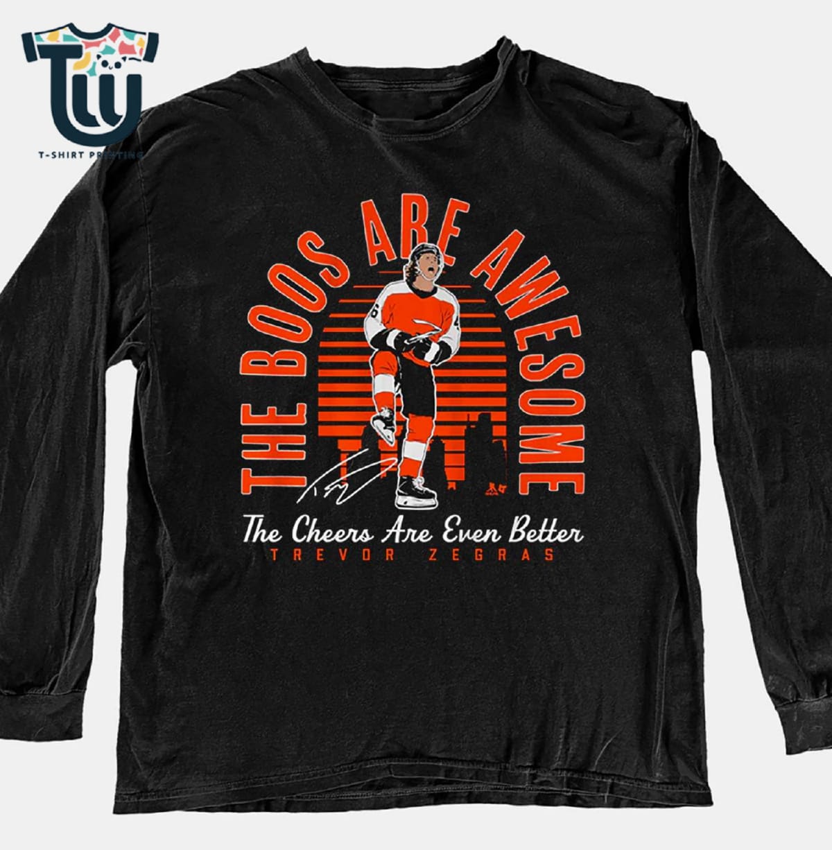 Trevor Zegras The Boos Are Awesome The Cheers Are Even Better Shirt Trevor Zegras The Boos Are Awesome The Cheers Are Even Better Shirt