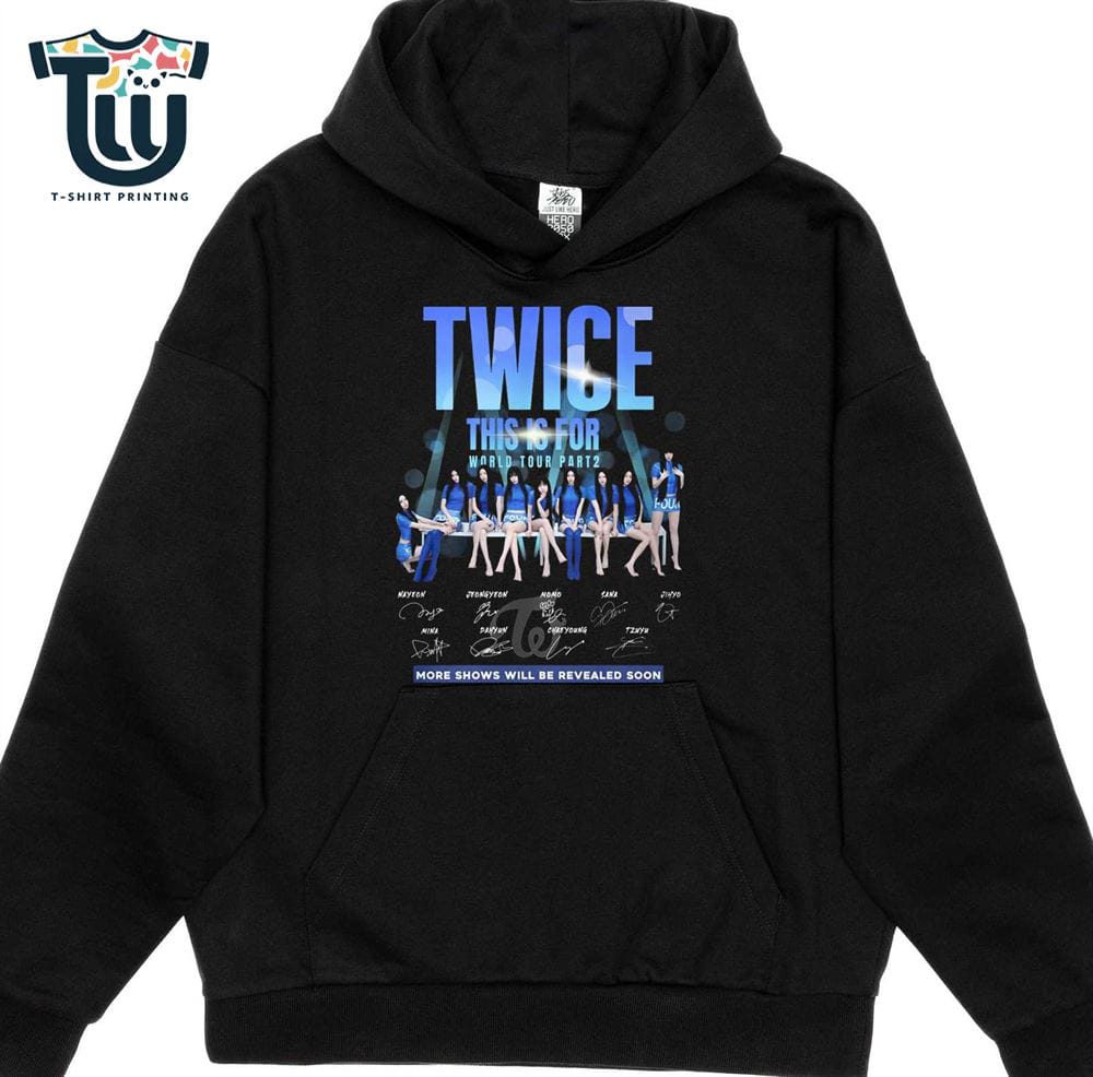 Twice This Is For World Tour T-shirt Twice This Is For World Tour T-shirt
