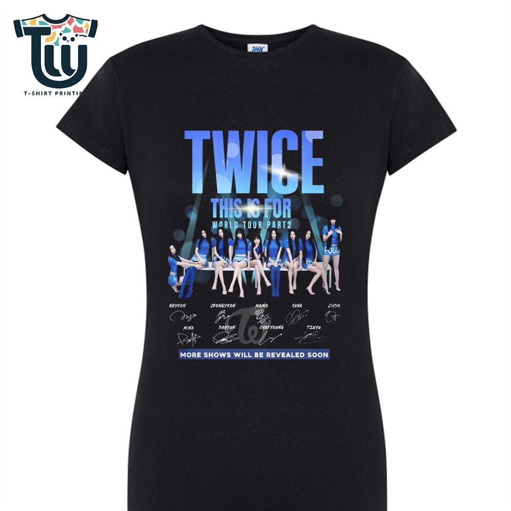 Twice This Is For World Tour T-shirt Twice This Is For World Tour T-shirt